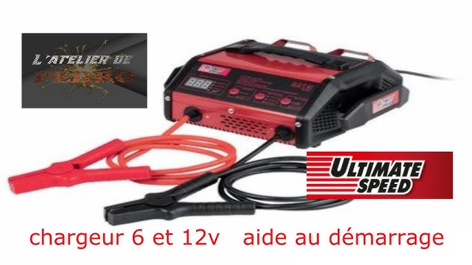 UltimateSpeed Car Battery Charger & Jump Starter ULG 17 A1 REVIEW / TEST  (Lidl 5mA 2A 6A 17A 6V 12V) 