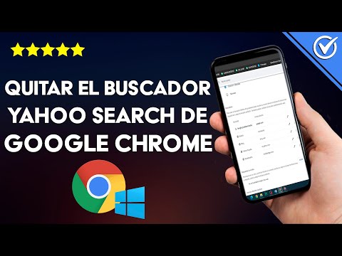 ¿Cómo quitar el buscador YAHOO SEARCH de Google Chrome en Windows?
