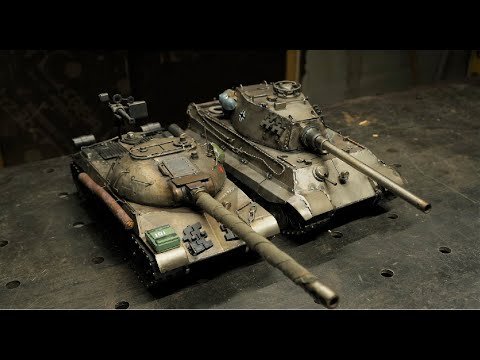 Бой моих танков Tiger 2 против ИС 3