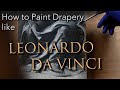 Learning to Paint Drapery like Leonardo da Vinci