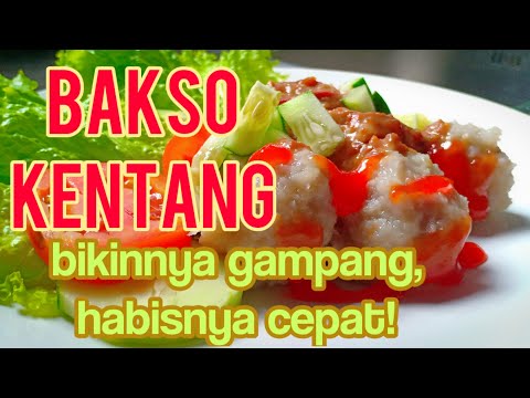 Video: Cara Membuat Bakso Kentang Tanpa Lemak