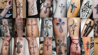 The Rise of Cross Tattoos #trending #crosstattoos #tattoos