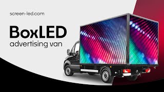 Boxled - Led Mobile Advertising Van - Led Truck - Screen-Led