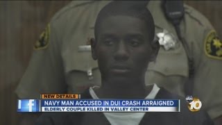Driver suspected in crash that killed Valley Center couple makes court appearance