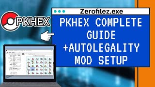 [2021] Tutorial PKHeX + Autolegality MOD
