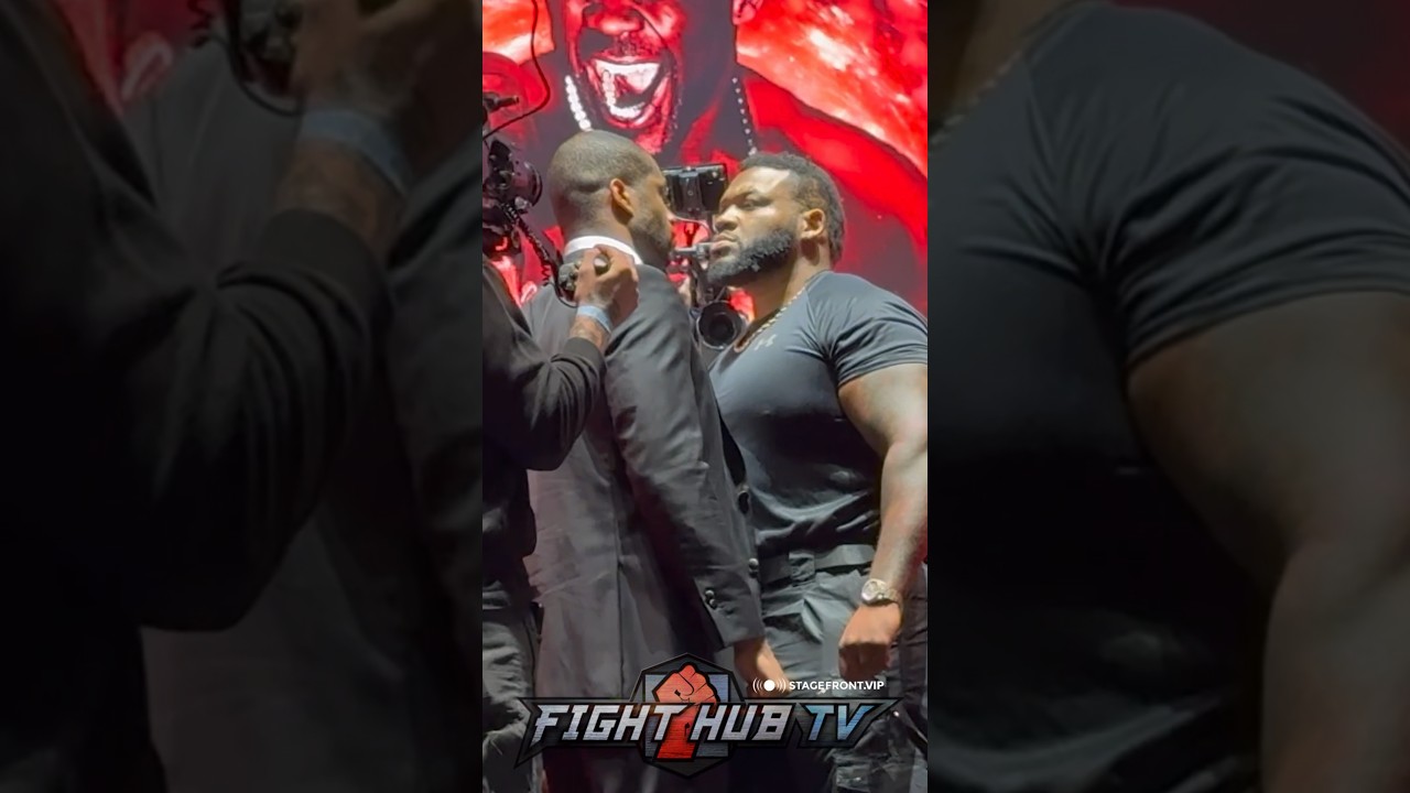 INTENSE Daniel Dubois vs Jarrell Miller FACE OFF at press conference!