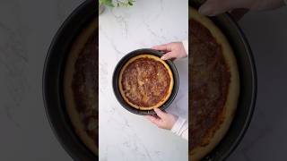 Chicago Style Deep Dish Pizza Recipe (Using a Springform Cheesecake Pan)