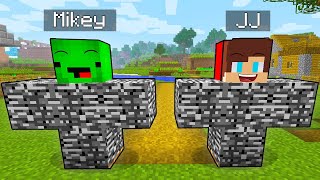 How Mikey and JJ Became BEDROCK GOLEMS ?!