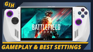 Battlefield 2042 ROG Ally Gameplay and Performance Modes