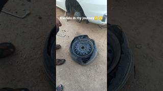 Problems in hyd to knl journey #journey #sriramanavami #kurnool #problemsinjourney #tirepuncture