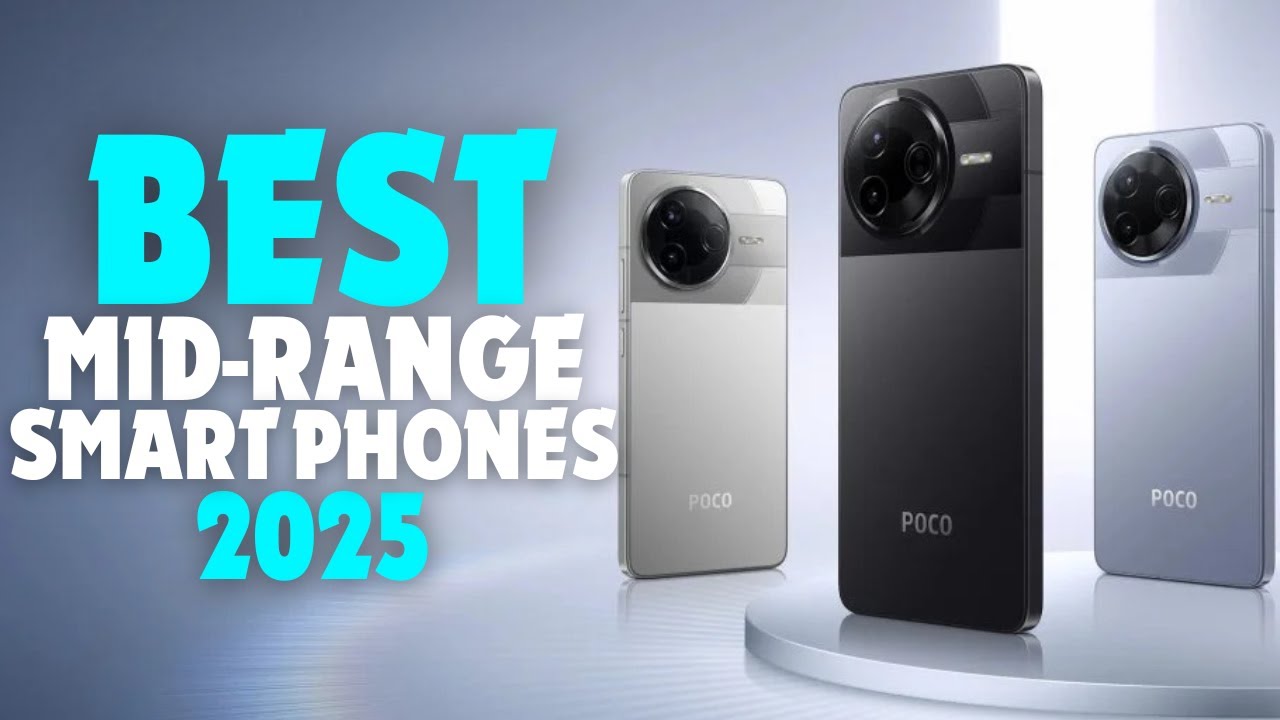 Top 5 Best Mid-Range Smartphones In 2025 - Affordable Yet Powerful ...