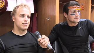 USC Football - UNFILTERED- Kessler Interviews Barkley