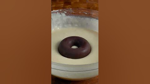 fried chocolate donut #shorts