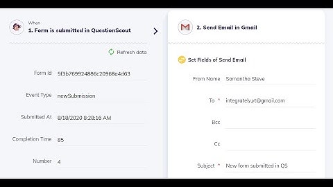 Integrating QuestionScout with Gmail using Integrately