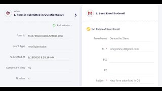 Integrating QuestionScout with Gmail using Integrately