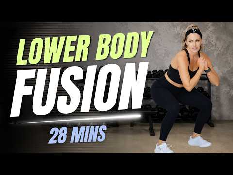 13: 🔥 Lower Body Fusion | Strength + Mobility with Mini Bands, Dumbbells & Kettlebells (No Repeat!)