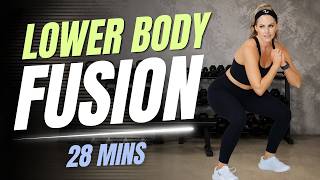 13: 🔥 Lower Body Fusion | Strength + Mobility with Mini Bands, Dumbbells & Kettlebells (No Repeat!)