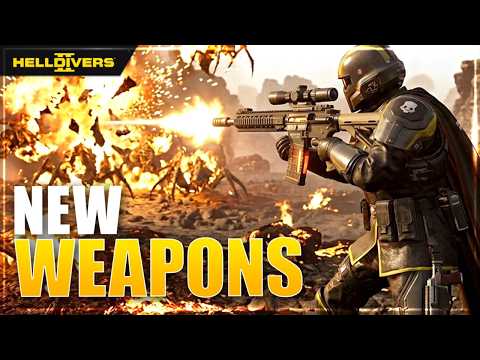 Helldivers 2 New Weapons & Ship Stratagem Customization Update