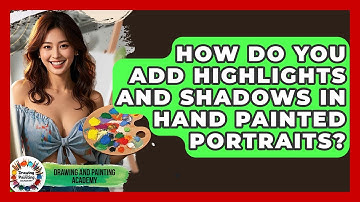 How Do You Add Highlights And Shadows In Hand Painted Portraits? - Drawing and Painting Academy