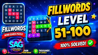 FILLWORDS selesaikan level 51-100 | solusi semua level screenshot 3