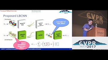 Local Binary Convolutional Neural Networks | Spotlight 3-1A