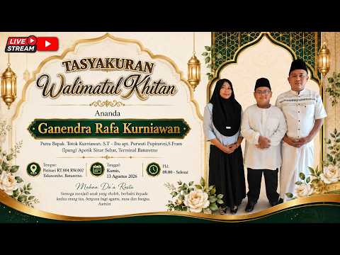🔴📡Live ❃ Walimatul Kitan ❃ Ganendra Rafa Kurniawan ❃ Talunombo Baturetno ❃ 13/08/2026 ❃ WIJAYA CS