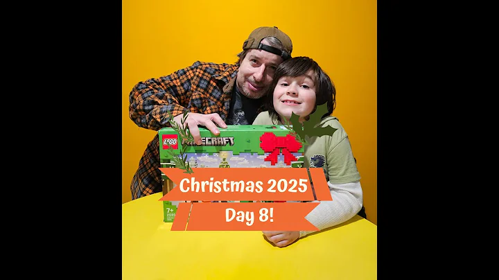 Day 8 Lego Minecraft Advent Calendar toy unboxing!