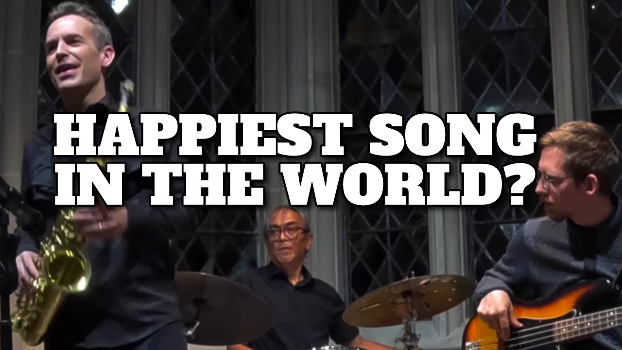 Happiest song in the world? Daniel Bennett Group at the Branch Museum | Saxophonist Saxophone Jazz