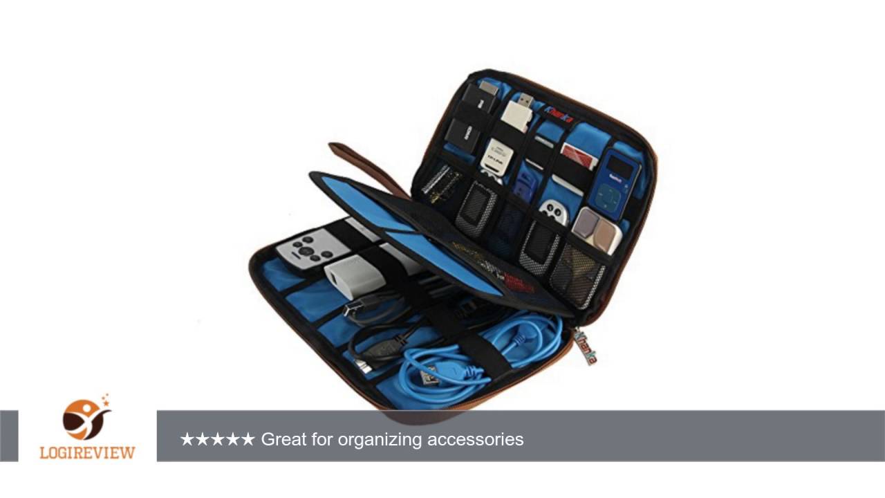 Khanka Portable Universal Electronics Accessories Travel Carrying