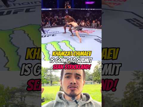 KHAMZAT CHIMAEV IS GOING TO HAVE NO PROBLEM SUBMITTING SEAN STRICKLAND!#khamzatchimaev #ufc #mma