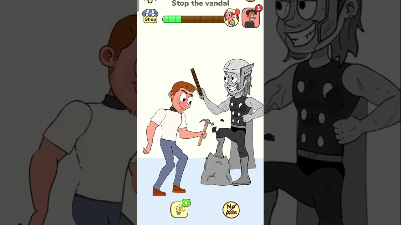 Impossible date 2 Level 74 Stop the vandal 