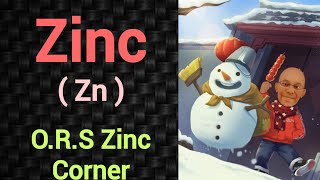 Zinc | ORS Zinc corner | PSM lecture | Community Medicine lecture | Public Health lecture | Arpits