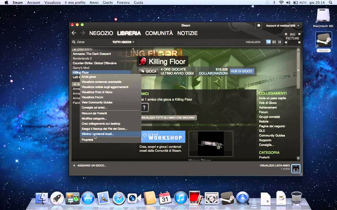 how to uninstall steam apps on mac