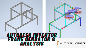 Autodesk Inventor Frame Generator & Analysis