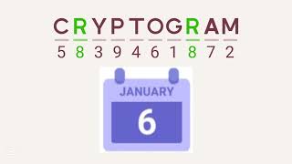 Cryptogram Daily Challenge january 6 2025 - 'Welcome to Copenhagen' Answers