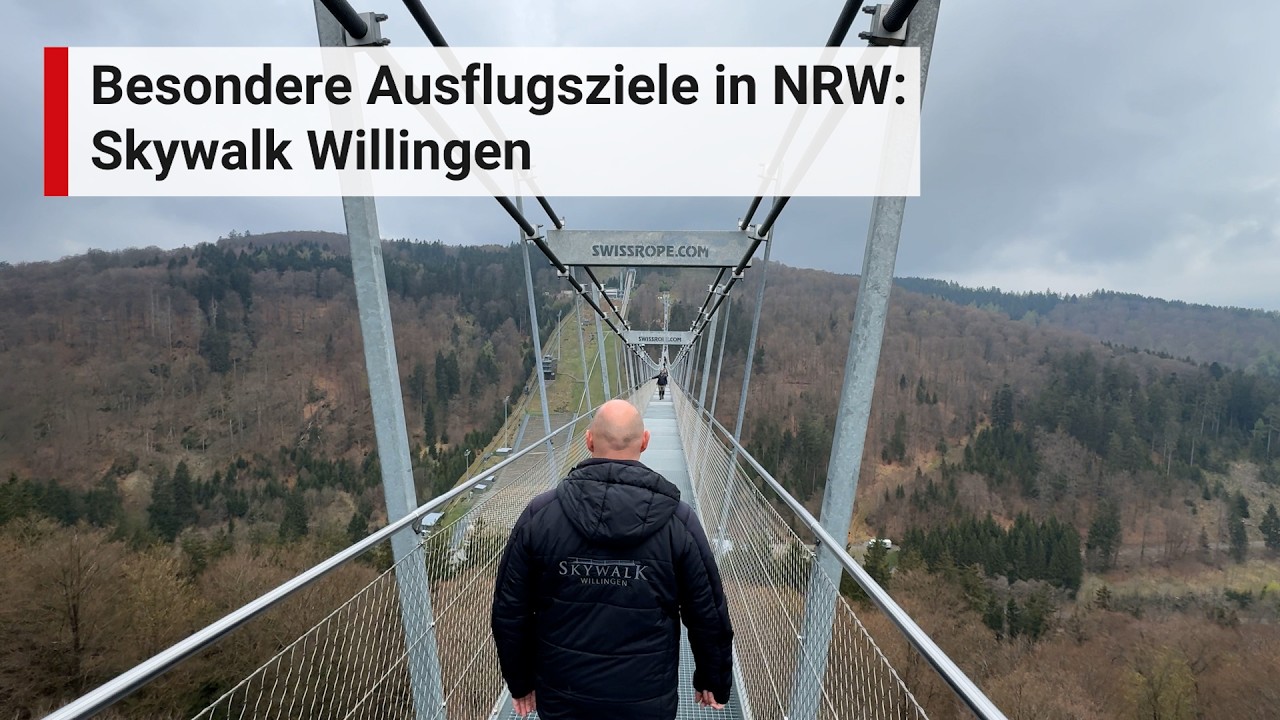 Skywalk Willingen: Wahrer Nervenkitzel mit Aussicht