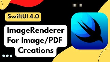 Meet the New ImageRenderer API For Creating PDF’s & Images - SwiftUI 4.0 - Xcode 14 - WWDC 2022