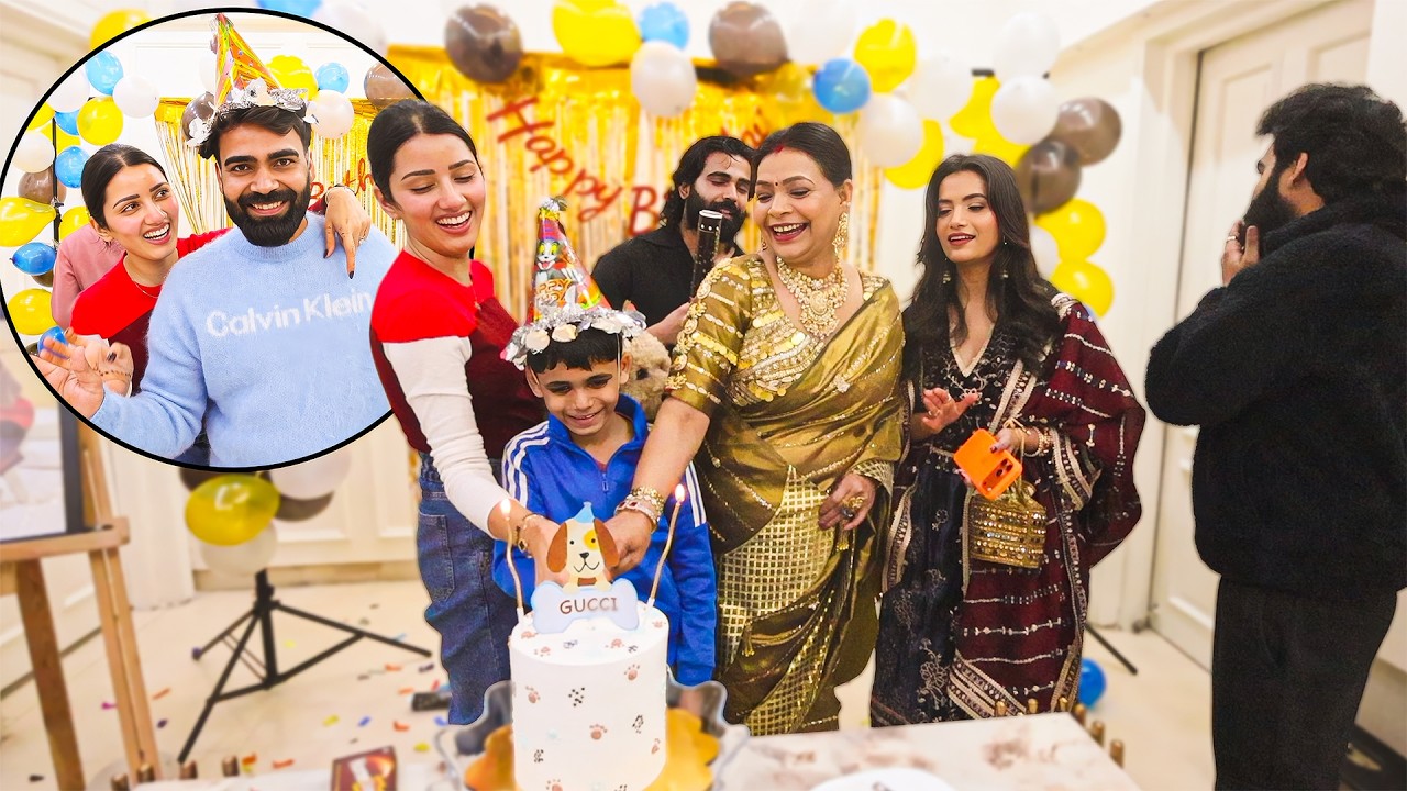 Full Family ne is Birthday Celebration ko aur Khaas bana diya