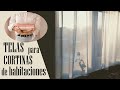 TIPOS DE TELAS PARA CORTINAS DE HABITACIÓN