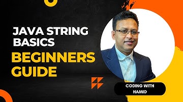 Video 9: Java String Basics | Beginners Guide | Core Java