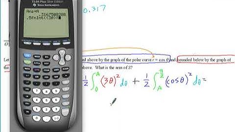 AP Calculus BC Notes Polar Functions Advanced Area Problems Continued