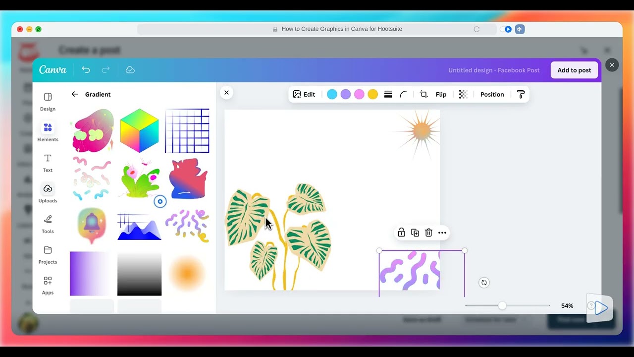 How to Create Graphic Designs in Canva for Hootsuite (Step-by-Step)