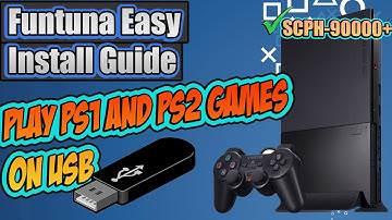 Play PS1 and PS2 games using USB with PS2 Funtuna