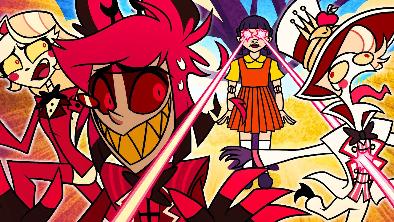 Hazbin Hotel COMPETES IN THE SQUID GAMES!