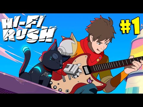 #1 HI-FI RUSH Прохождение - АНИМЕ В РИТМЕ РОК-Н-РОЛЛА