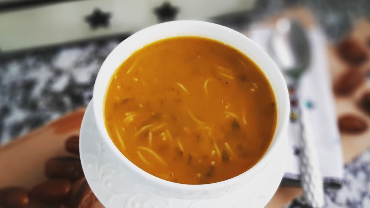 حريرة في دقائق  بدون دقيق أبيض صحية و لذييييذة جدا Délicieuse Harira healthy sans gluten