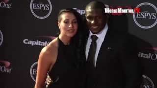 Celebrity Reggie Bush and girlfriend Lilit Avagyan arrive at ESPY Awards 2013 Redcarpet Wealth