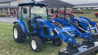 New Holland Boomer 40 Model Compact Utility Tractor - 2.5L 4-cyl - 31 Hp Mitsubishi Diesel