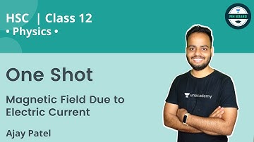 One Shot  | Magnetic Field Due to Electric Current | Physics | Ajay Patel