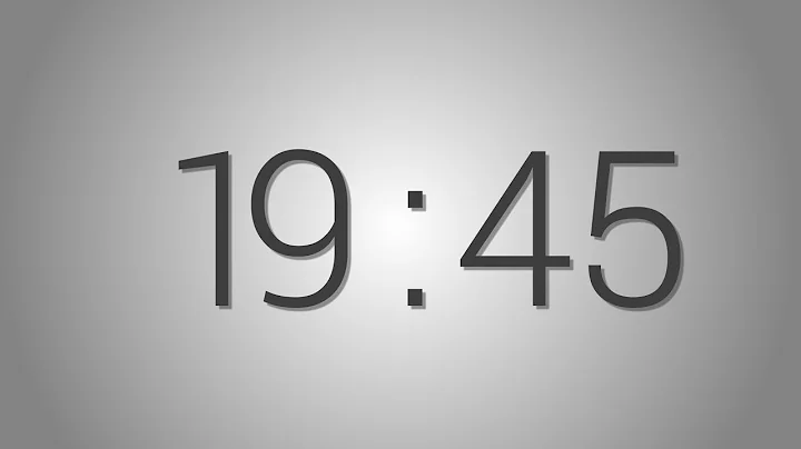 19 Minutes 45 seconds countdown Timer - Beep at the end | Simple Timer (nineteen min forty-five sec)